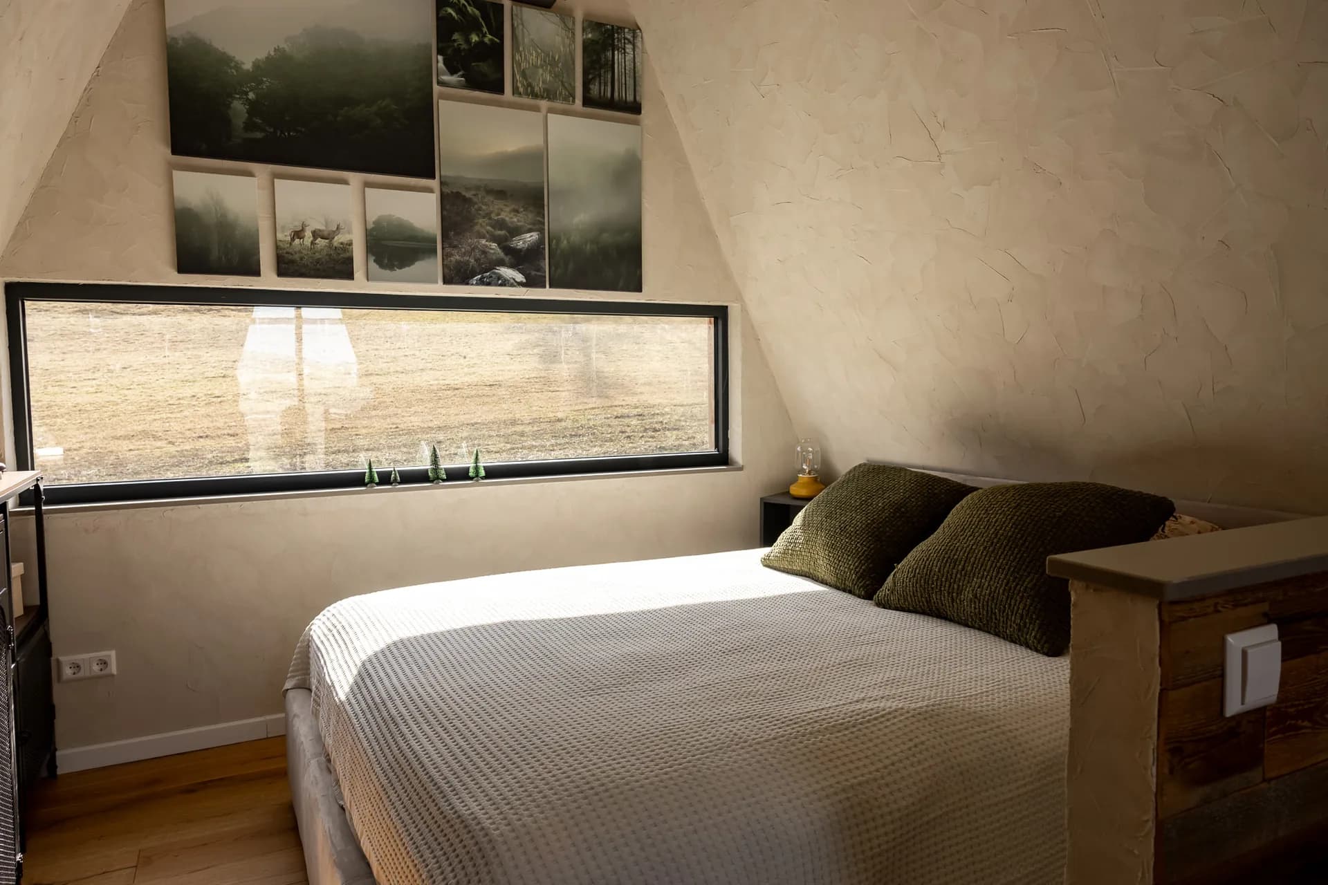 Sypialnia na antresoli